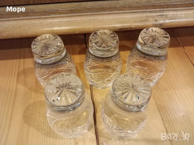 Кристални чаши за ракия , снимка 5 - Чаши - 48751637