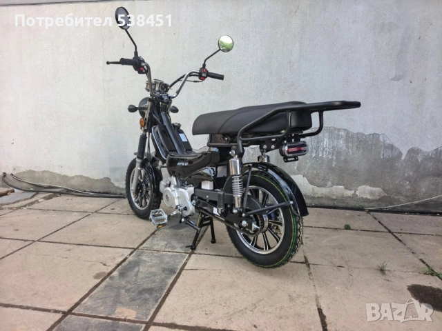 2025 Бензинови мотопеди мотопед с педали /педалетка/ 49 куб.см Автоматик , снимка 3 - Мотоциклети и мототехника - 31909188