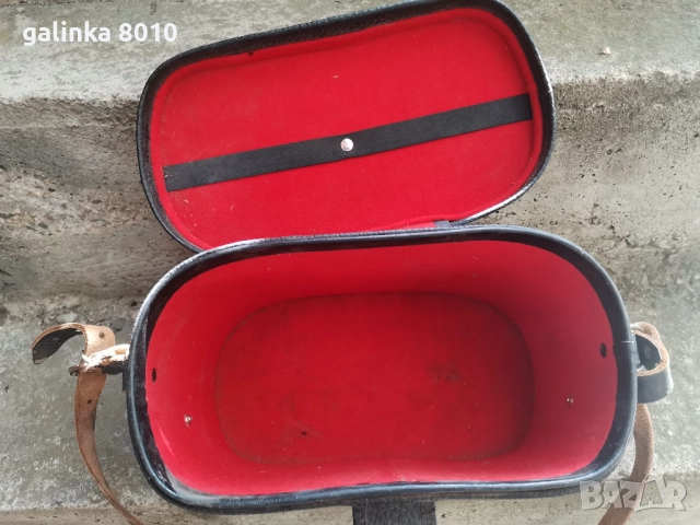 Стара кожена фотографска чанта, снимка 3 - Антикварни и старинни предмети - 51793056