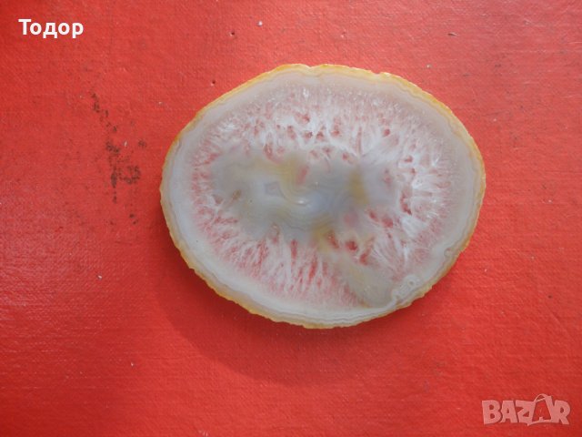 Полиран минерал ахат халцедон 4 , снимка 5 - Колекции - 43937103