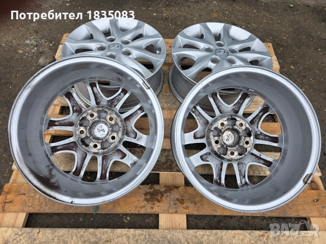 Лети джанти 16ки 5х114.3 Hyundai, Kia, снимка 9 - Гуми и джанти - 53499394