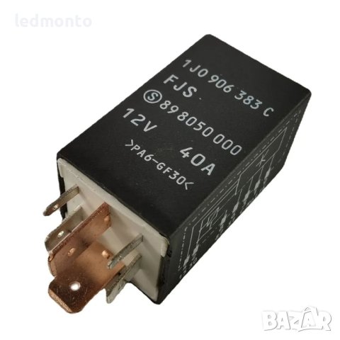 Реле за горивната помпа 1J0906383C, съвместим с VW, Audi, Skoda и Seat, снимка 4 - Части - 42993298