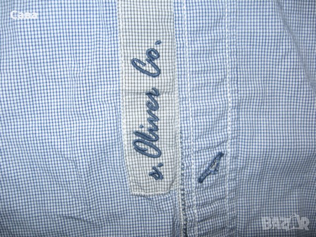 Риза S.OLIVER   мъжка,2ХЛ, снимка 5 - Ризи - 36679812