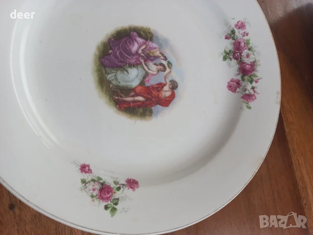 Оригинални, стари, италиански чинии, снимка 3 - Чинии - 50935423