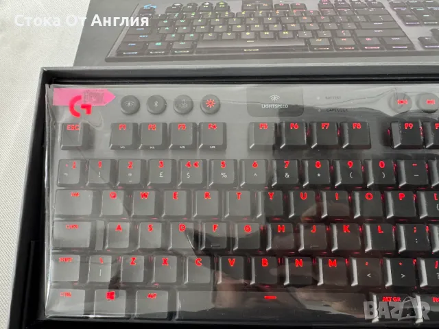 Клавиатура Logitech G915 TKL/ 920-009501, снимка 4 - Клавиатури и мишки - 49986198