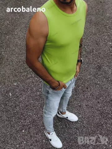 Мъжка тениска без ръкави, 4цвята , снимка 9 - Тениски - 49351069