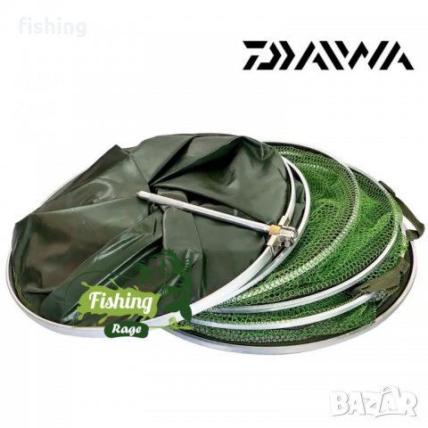 ПРОМО Силиконова мрежа Живарник Daiwa 2.50м/3м/3.50м, снимка 5 - Такъми - 12972198