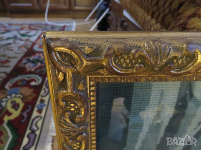 картина, еротика гоблен картина  с красива рамка - Дамата пред огледалото -  18+ , снимка 5 - Декорация за дома - 28206350