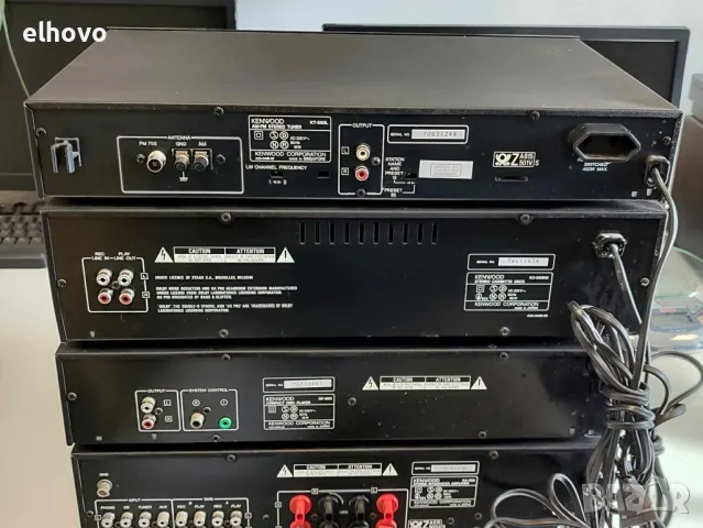 Стерео усилвател, дек, тунер, CD Kenwood, снимка 16 - Ресийвъри, усилватели, смесителни пултове - 48111814