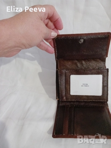 Кожен портфейл, снимка 4 - Портфейли, портмонета - 52144856