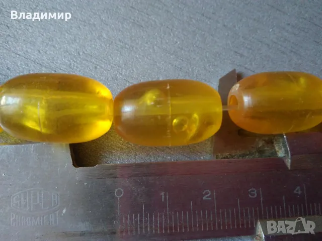  Стара броеница - 36 броя зърна, снимка 3 - Колекции - 47424302