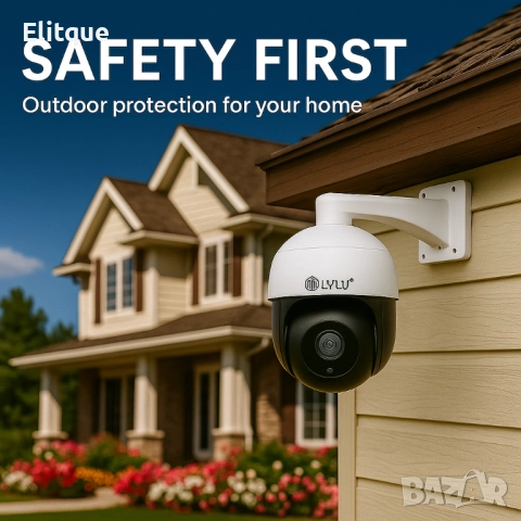 Куполна WIFI камера за видеонаблюдение, снимка 5 - Други - 52861205