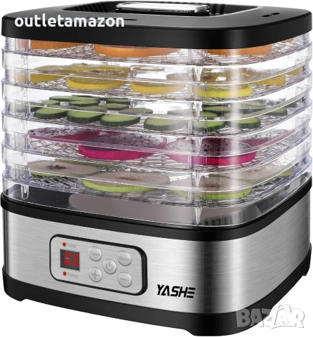 Дехидратор за храна, плодове, зеленчуци, гъби Ruhhy, Уред за сушене