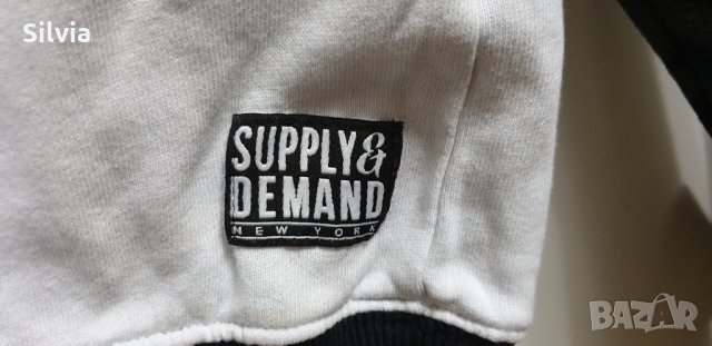  Хип-хоп блуза Top Boy Supply And Demand, снимка 6 - Блузи - 27792263