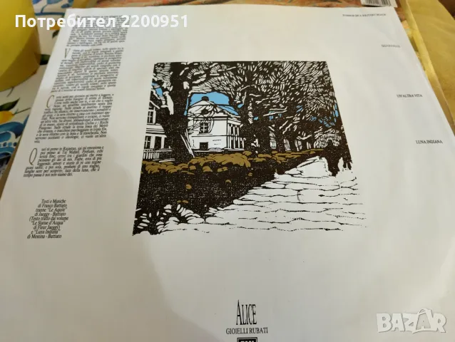 ALICE, снимка 8 - Грамофонни плочи - 49759243