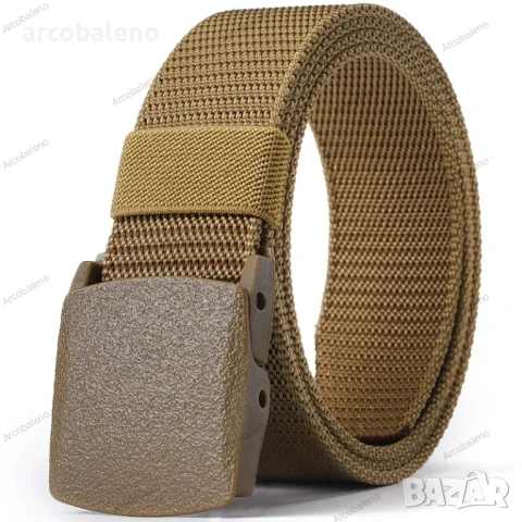 Стилни едноцветни PP пластмасови унисекс тъкани колани, 6цвята , снимка 11 - Колани - 51058293