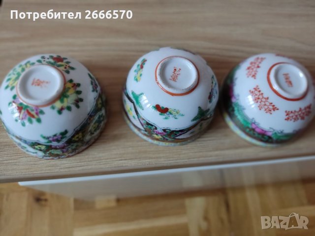 Китайска  , китайски чаши за саке, снимка 5 - Антикварни и старинни предмети - 34886204