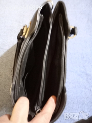 Черна дамска чанта , снимка 6 - Чанти - 52404395