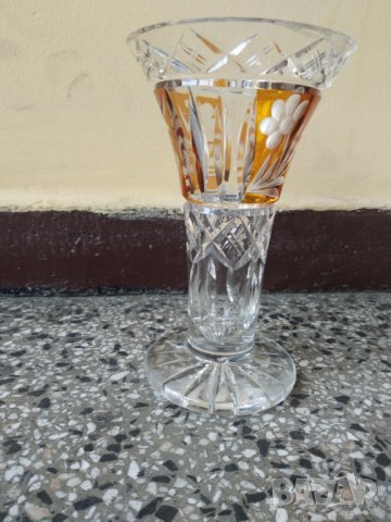 кристална ваза-бохемия