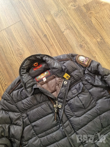 Страхотно мъжко пухено яке PARAJUMPERS размер L , снимка 4 - Якета - 52658561