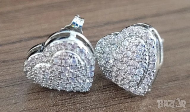 2 бр Дамски обеци , снимка 3 - Обеци - 43605859