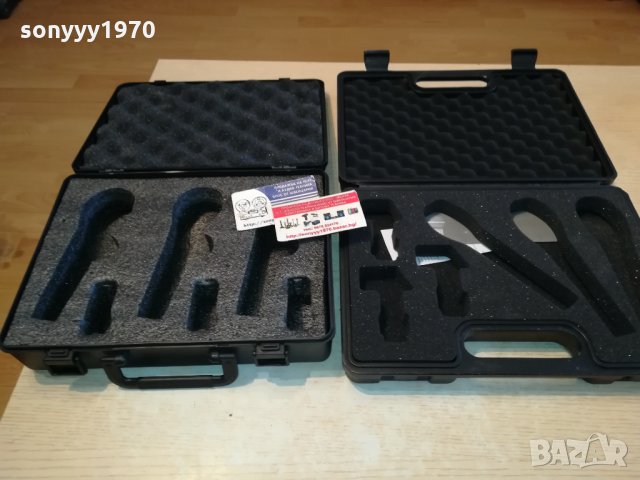 behringer new-два модела куфари за микрофони 2001221226, снимка 1 - Микрофони - 35499018