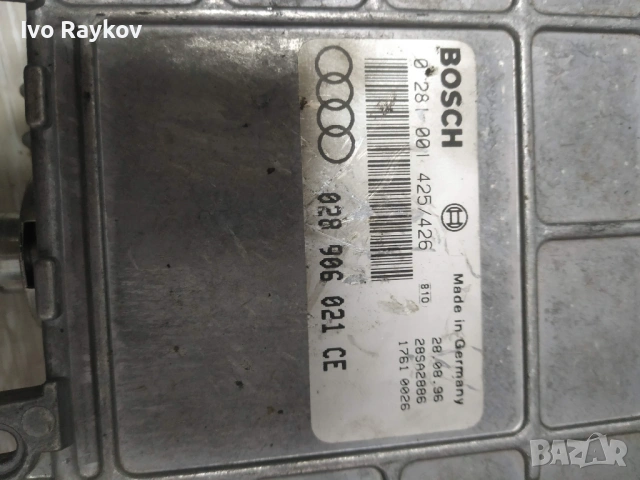 компютър AUDI A4 1.9 TDI, 028906021CE, 028 906 021 CE, BOSCH, 0281001425, 0281 001 426, снимка 4 - Части - 53022913