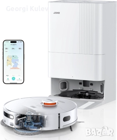 Прахосмукачка робот JonR P20 pro, снимка 9 - Прахосмукачки - 52775650