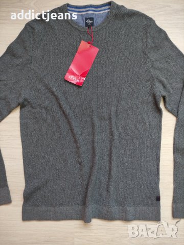 Мъжки пуловер S Oliver размер L, снимка 4 - Пуловери - 39038433