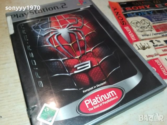 SONY PS2 GAME SPIDER-MAN PS2 GAME 2611251624, снимка 5 - Игри за PlayStation - 52550220