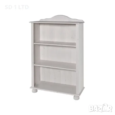 Библиотека Ella Støraa Mette 820323 масивен бор Етажерка дървен шкаф мебел модул, снимка 4 - Шкафове - 49298127