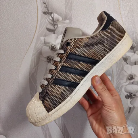  камуфлажни маратонки adidas Superstar оригинал номер 43-44, снимка 15 - Маратонки - 40313654
