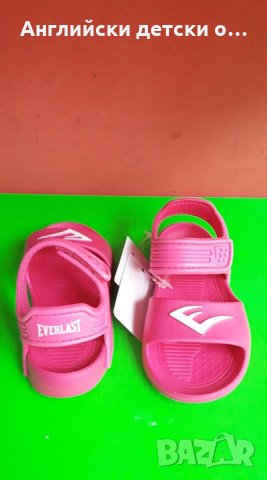 Английски детски сандали-EVERLAST , снимка 8 - Детски сандали и чехли - 28450709