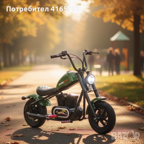 Електрически мини скутер C12B Harley baby, снимка 3 - Други стоки за дома - 52816923
