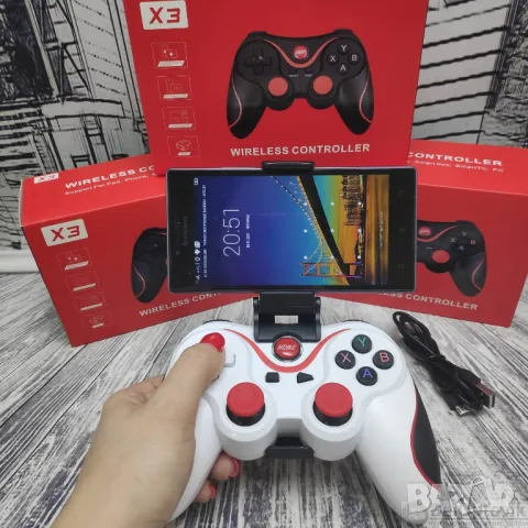 Bluetooth Wireless джойстик PSP01 🎮 , снимка 6 - Аксесоари - 47836250