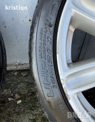 Джанти за VW 17” с гуми 5 х100, снимка 5 - Гуми и джанти - 52569231