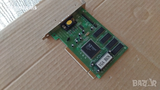 Видео карта S3 Super Trio 64V2/DX Gainward GW503D 2MB PCI, снимка 4 - Видеокарти - 38961415