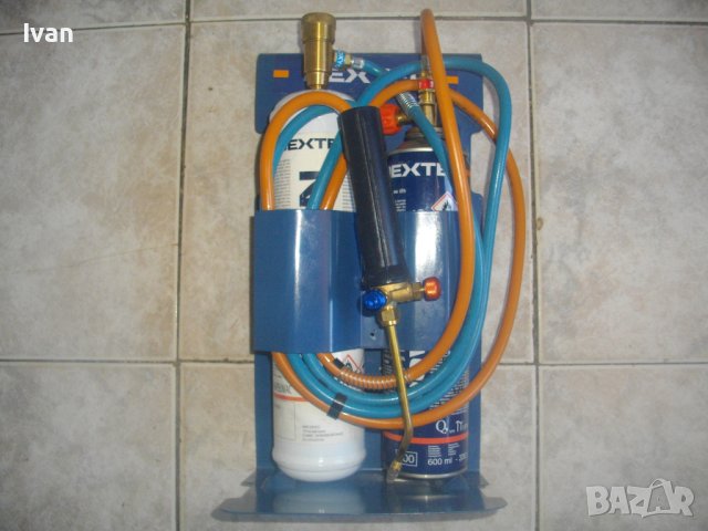 DEXTER-НОВ МИНИ ОКСИЖЕН Заваръчна Горелка-Пропан-Бутан/Кислород-Made in FRANCE-2023г-Пълни Бутилк, снимка 3 - Други инструменти - 42985279