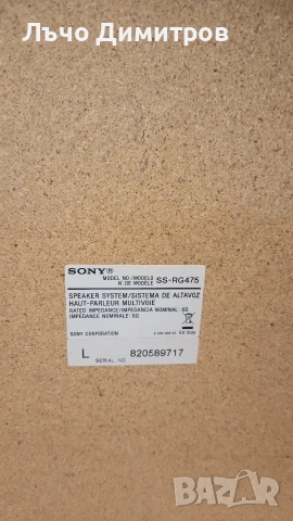 SONY SS-RG475, снимка 9 - Тонколони - 53394933