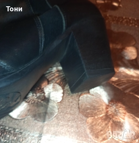 Нови Дамски Боти Изцяло от Естествена Кожа и Велур 38 , снимка 6 - Дамски боти - 52980436