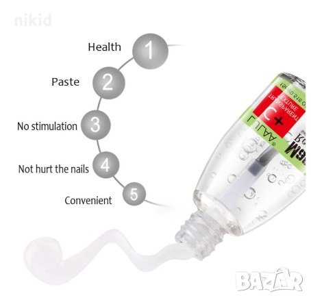 15 мл магически гел лак Remover Ремувър Препарат течност за сваляне премахване почистване uv гел лак, снимка 3 - Продукти за маникюр - 28252854