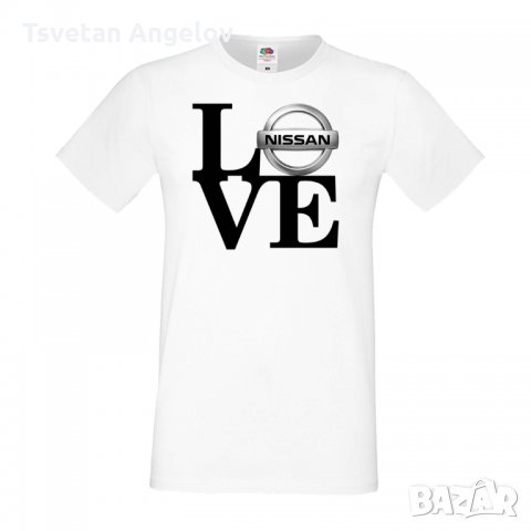 Мъжка тениска Nisan LOVE, снимка 1 - Тениски - 32615730