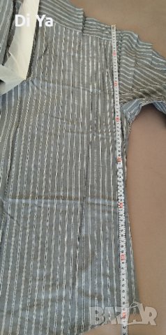 Нова мъжка риза в сиво , размер 43/44, снимка 4 - Ризи - 42987959