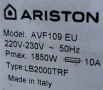 Работещ мотор за пералня Ariston AVF109EU, снимка 5