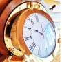Стенен винтидж часовник с формата на рул. , снимка 4