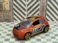 Метална количка Fiat 500 Оранжева Hot Wheels, снимка 1