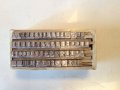 Купувам, разменям печатарски, оловни, месингови букви, шрифтове., снимка 2