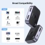 Ugreen HDMI 4K@120Hz, 8K@60Hz превключвател 2 в 1 изход, снимка 7