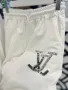 Louis Vuitton Дамски Спортен Комплект С Лого Със Шити Кристали Тениска И Долнище - 2 Цвята Код A510, снимка 5