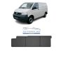 Гумени стелки зa VW Transporter T5, T6 след 2003 г., 2-ри ред, Frogum